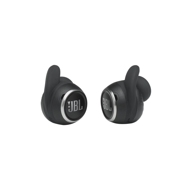 JBL Reflect Mini NC - Black - Waterproof true wireless Noise Cancelling sport earbuds - Detailshot 1 image number null